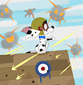 Dizzy VS The Red Baron by Whitewolf20XX