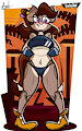Zoey - Grisswimsuit by SparksAxel