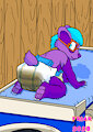 Poopy Purple Badger