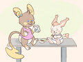 Chus and Cookies -By LittleBearArnold-