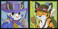 Kory and Zeke avatars