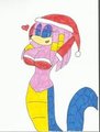 Jashmir in Christmas outfit