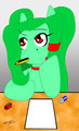 I draw...