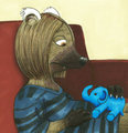 Blue Elephant Plushie