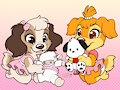 Plushie Pups -By MuffinScribbles-