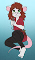MeganBryar [Commission - Coloured Sketch] by Peony