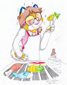 Playing Cooking by SilverSimba01