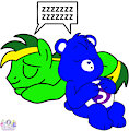 Cuddle puddle (Creative Bear and Didgeree) by SebGroupArts2009