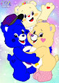 Magical Trio Hug by SebGroupArts2009