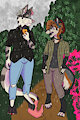 :Gift: Paczkis and walkies by Lovelysaber