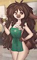 You ordered iced latte with which milk?
