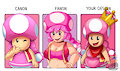 Favorite character art style meme: Toadette