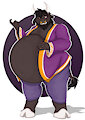 cute pregnant bull by MrRipper338