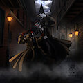 Masked Detective Adventures: Brawl with a Vampire by SnowyOwlKonnen