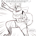 Sketch - Doggette the Aunt by Bahnbahn