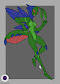 Blue Wing Wasp Adopt-OPEN
