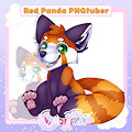 Red Panda PNGtuber or TTS Chat Pet