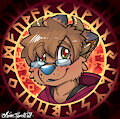 Red-Rune wolvoag~