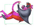 Commission - Cats and Bats