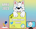 Commissions Open - April 2023! by Marvispot84arts