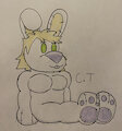 Smokey as a Plushie by SmokeyBunBun