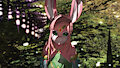 Izzy bunny sad longing by Izzybunny