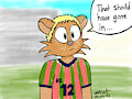 Toby playing Football