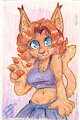 [$]Biskit Crayon sketch