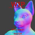 WIP - new character sculpt by Kemonokun