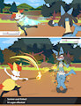 Crystal vs Summer, battle damage - alternative by pazymomo