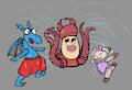 Splashing with Mitzi (by Whirchi)
