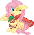 Fluttershy - Teddy Bear by CyanLightning