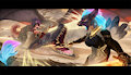 Dragon fighters by royzart