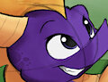 Playtime with Spyro by BlazeHeartPanther
