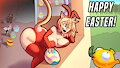 Happy Easter by albinefoxxo