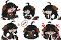 Caroline Stickers by CubCore