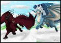 Playing among the clouds by NeroDraykeEternity