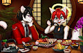 "Oh, I LOVE sushi!!"