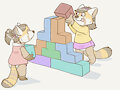 Tetris Pandas -By LittleBearArnold-