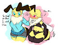 My Other Bee OCs by Woebeeme
