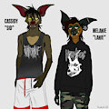 Sid and Lanie, neighbors by Droptine