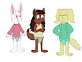 Elle, Kayla, and Diana - For Conejoblanco