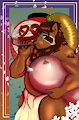 Tanuki Dalie relaxing