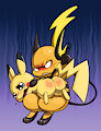 Commission - Pika spank