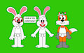 Maxwell, May and Sam in tighty-whities