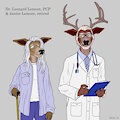 The Lemont family, townsfolk by Droptine