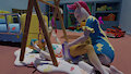 getting ready for (play)date by Northernhaste