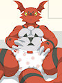 [Commission] Guilmon by WinickLim