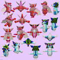 Adelina and Petra Fall Guys - HeartlessAngel3D