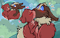Squirrel Smooches by PocketPaws